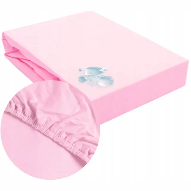 Darymex Jersey Hoeslaken & Matrasbeschermer 140x200cm - Roze