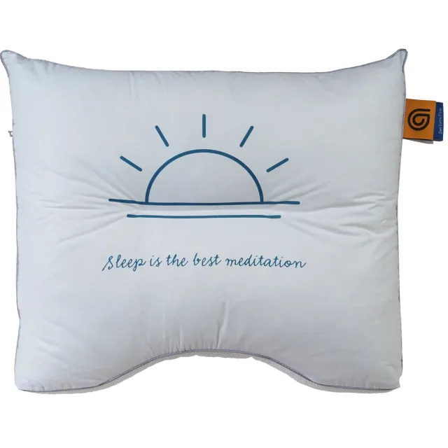 Gilder ZEN kussen Extra Firm | vulling 50% vezelbolletjes, 50% latex staafjes (Fusionfiber) | vulgewicht 1530 gr. | anti-allergisch | 60x70 cm wit