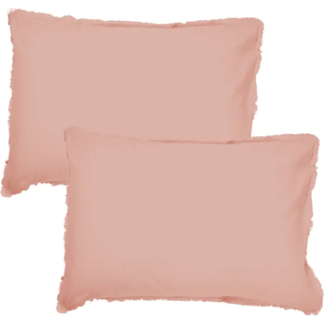 Matt & Rose Set Kussenslopen Nude - 50 x 70 cm - Gewassen Katoen
