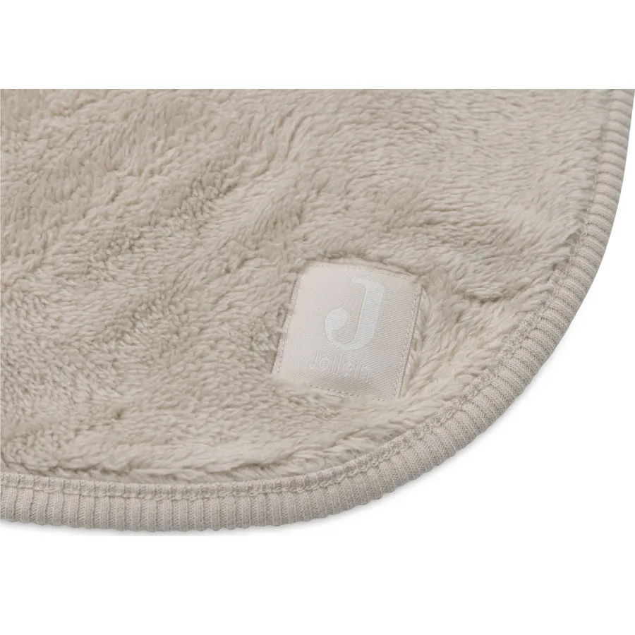 Jollein wiegdeken Basic Jersey/Sherpa Warm Sand beige, foto 7