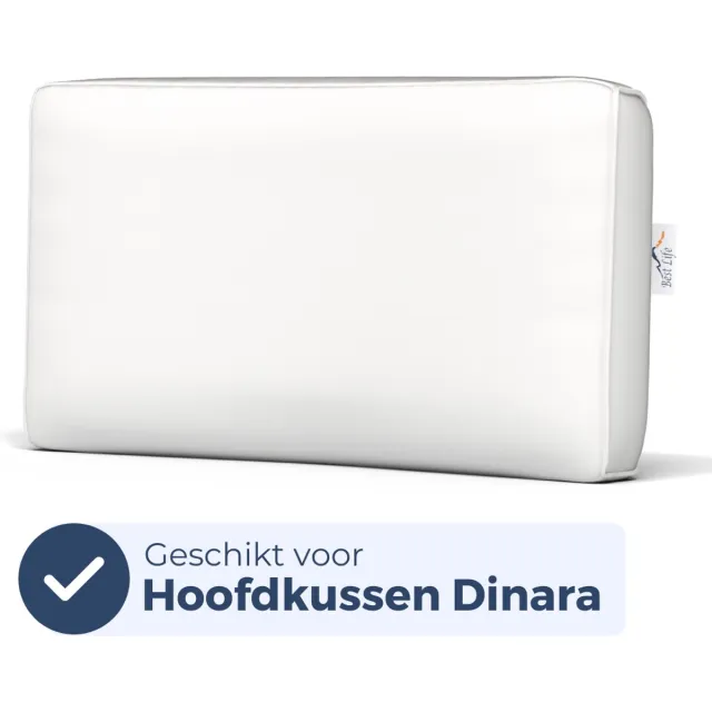 Best Life Kussensloop Dinara - Verkoelend - Beddengoed - Wit