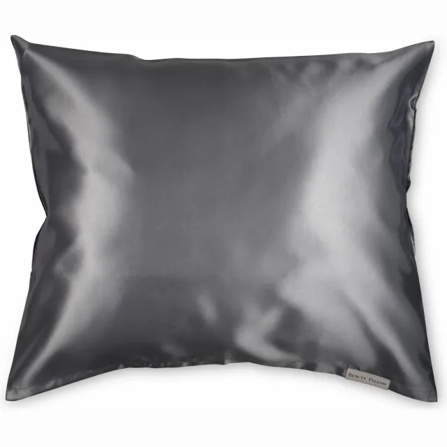 Beauty Pillow Satijnen Kussensloop - 60 x 70 cm - Antraciet