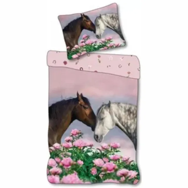 Brandmac Dekbedovertrek - Paard - Voor de kinderkamer Meerkleurig