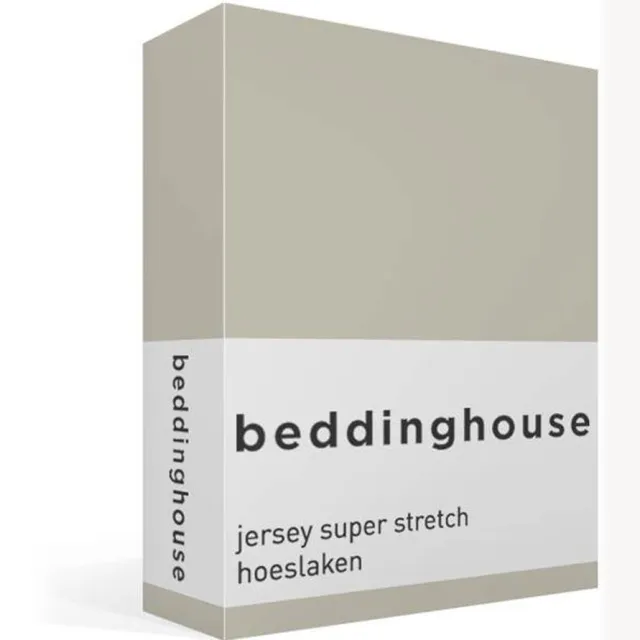 Beddinghouse katoen - Hoeslaken - 140 x 200/220 cm Pocket depth: 40 cm - Zand