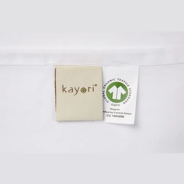 kayori Shizu-Kissenbezug-40x80-2St√ºck-Baumwolle Perkal-Weiss Wit