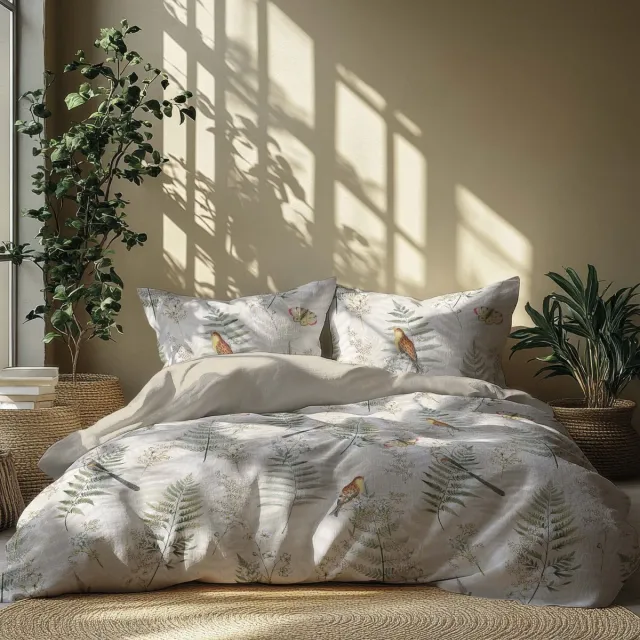 Satin d'Or Idyllic Dekbedovertrek - Lits-jumeaux - 240x200/220 cm - Multi