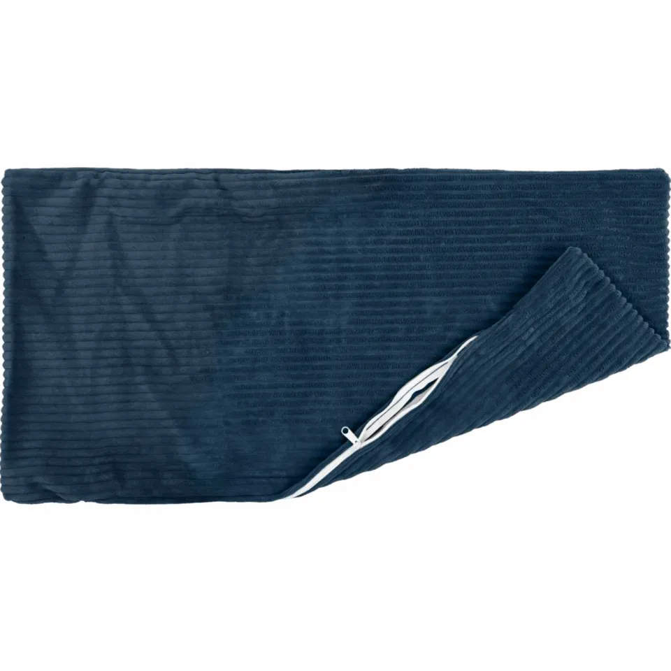 vidaXL Kussensloop 2 st HEERLEN Marineblauw 50 x 80 cm corduroy, foto 4