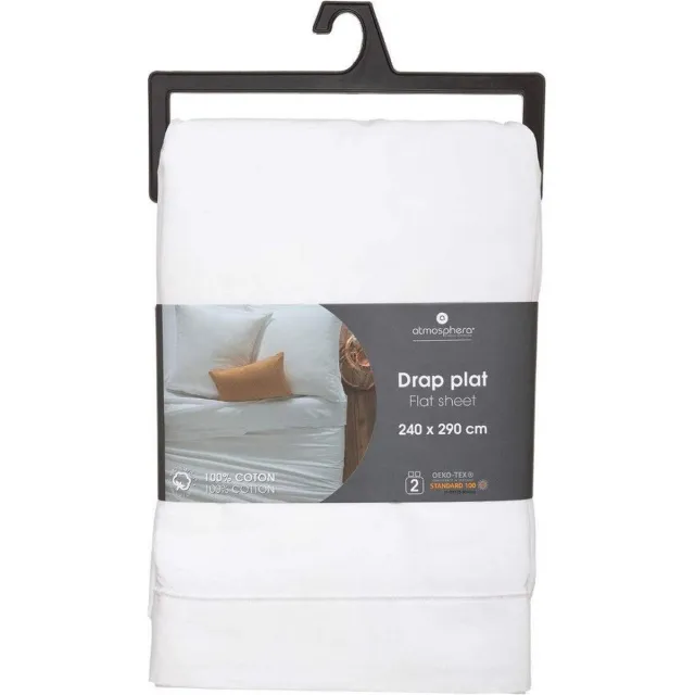 Bovenblad Atmosphera Wit (240 x 290 cm)