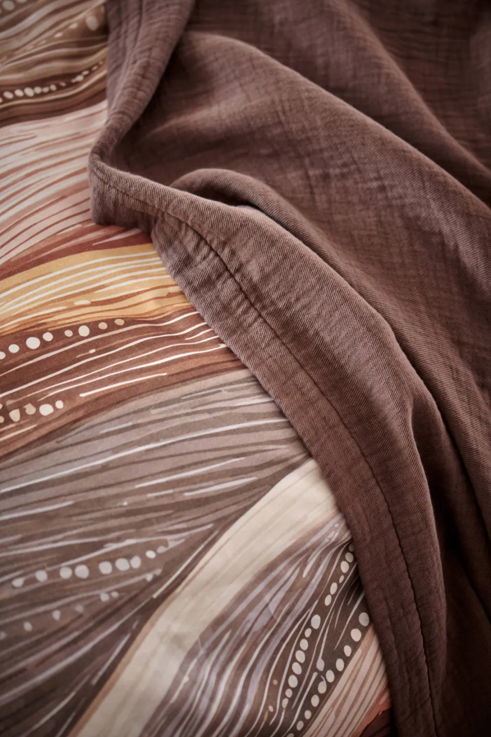 Vandyck Pure 68 plaid bruin, foto 4