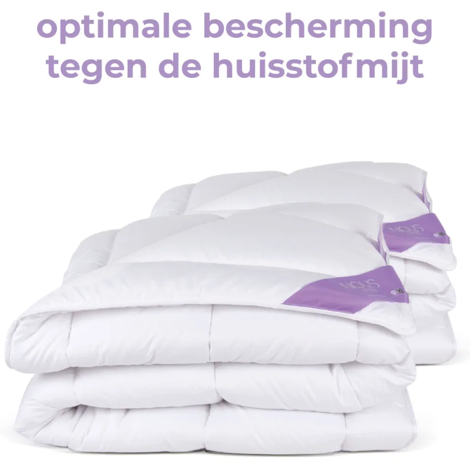 NOUS Living dekbed synthetisch 4-seizoenen wit, foto 4