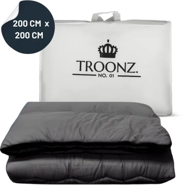 Troonz Dekbed Dreamscape 200 x 200 cm - Tweepersoons Dekbed Zonder Overtrek - Geschikt Voor de Wasmachine en Droger - Antractiet - Zomerdekbed & Winterdekbed