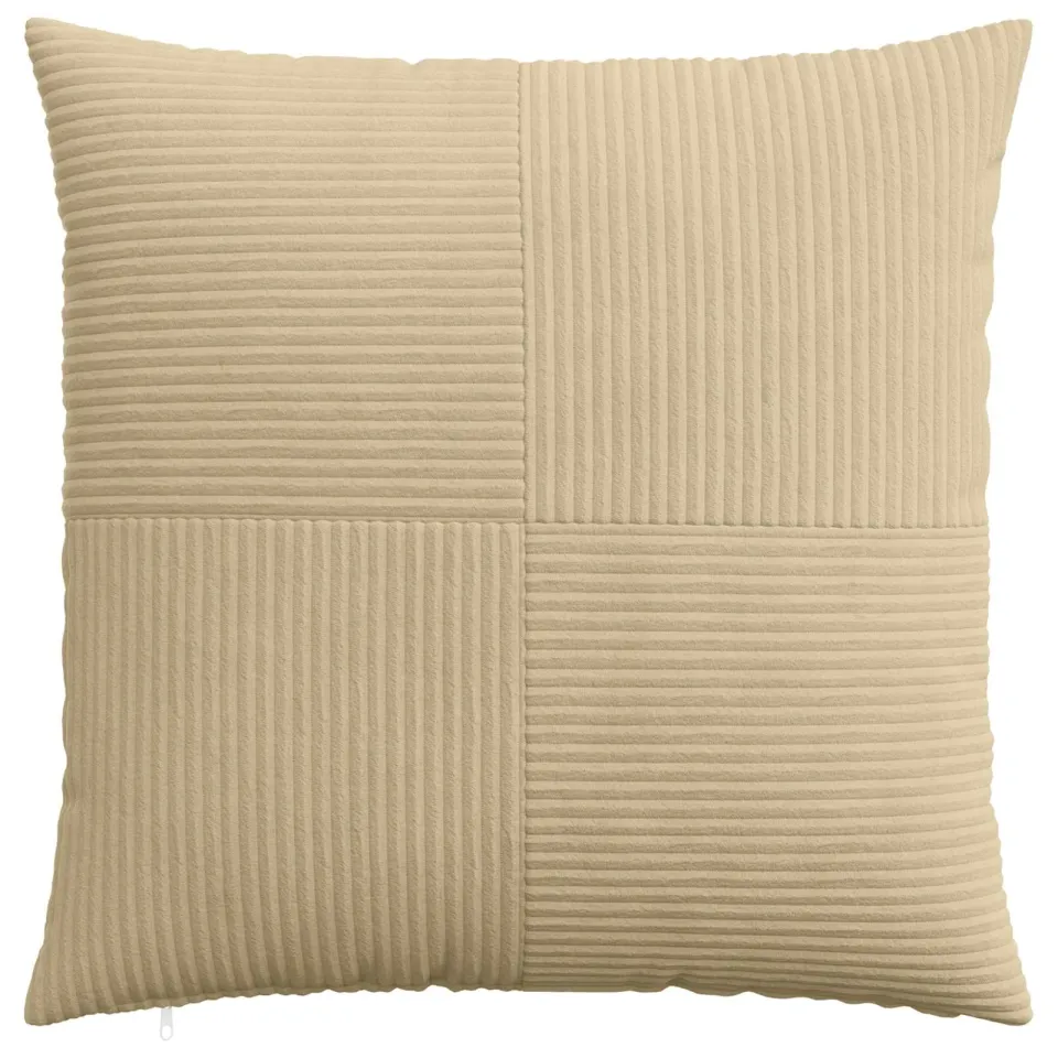 vidaXL Kussensloop 2 st ALMELO Grijs groen 65 x 65 cm corduroy