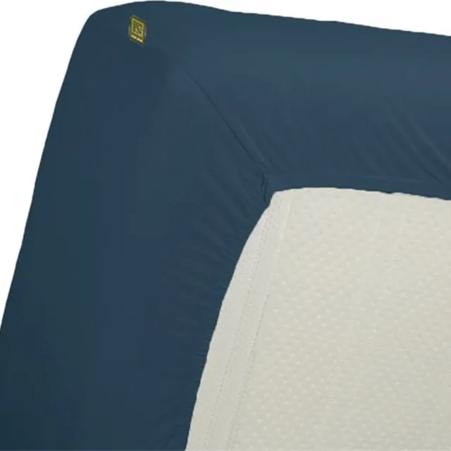 Beddinghouse Dutch Design Jersey Lycra - Topper Hoeslaken - 90x220 - Blauw