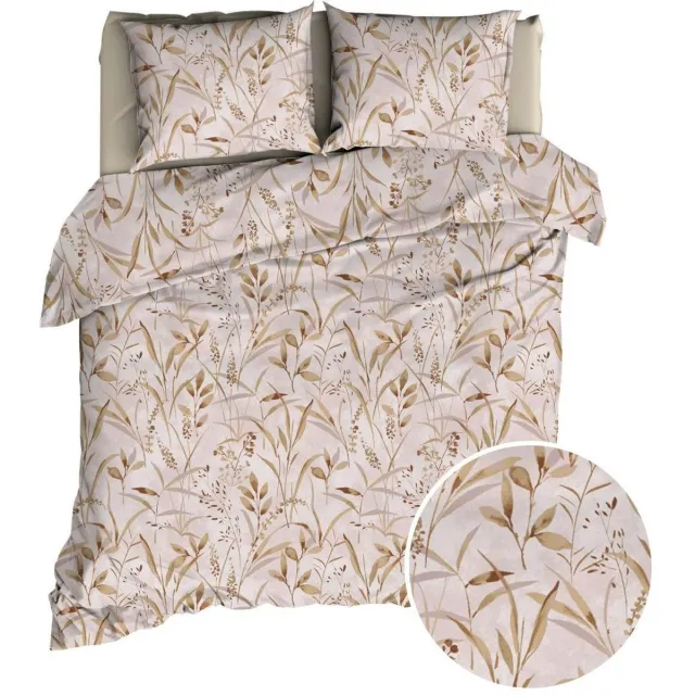 Satin D Or Satin d'Or Galicia Dekbedovertrek - Extra breed - 260x200/220 cm - Oudrose