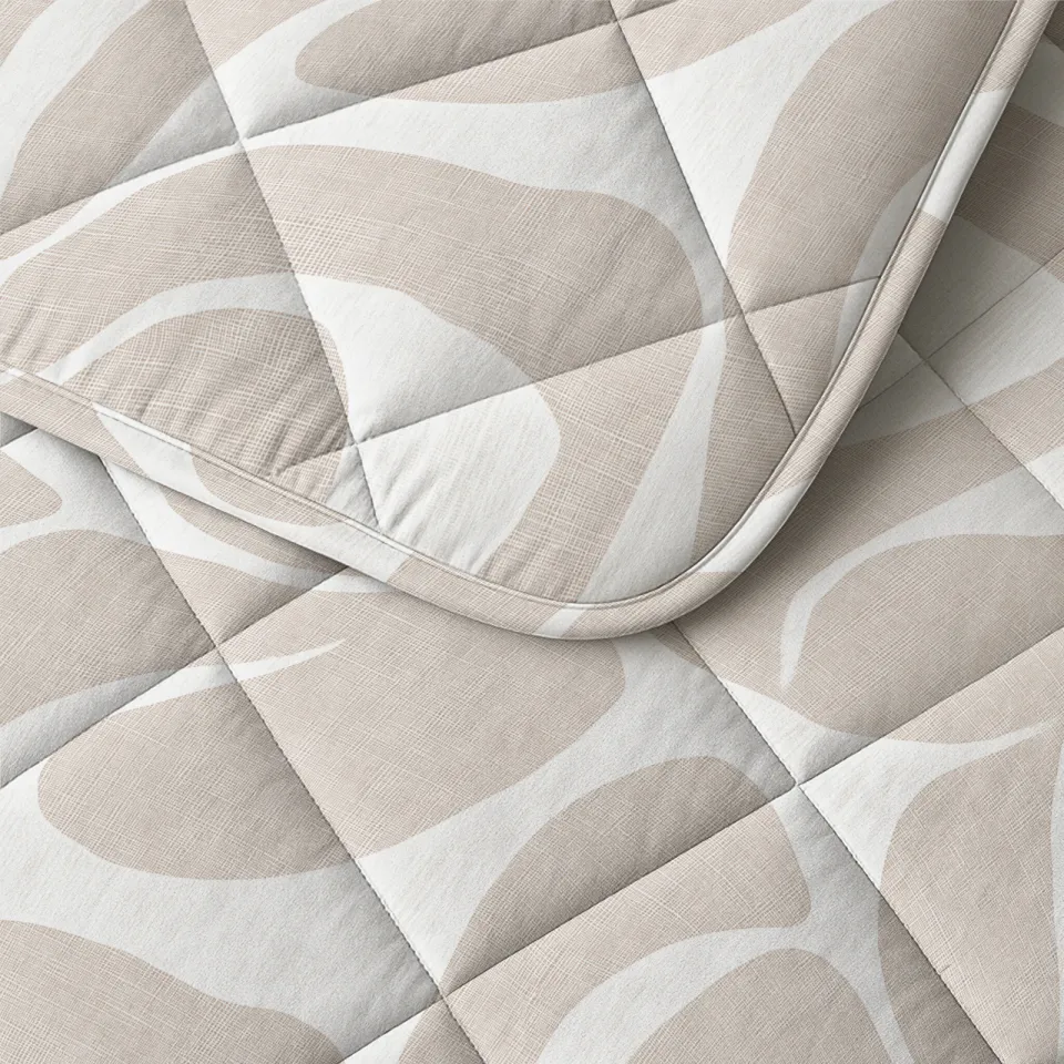 Sleeptime synthetisch dekbed zonder overtrek (wasbaar) taupe/zand, foto 6