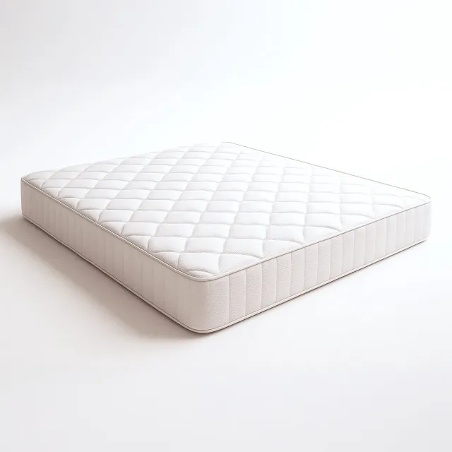 White Stone The White Stone Brandvertragende Matras 90x200 van Memory Foam Hoogte 20 cm | Orthopedisch | Hypoallergene en Antibacteriële Tijk | Gemaakt in Italië Bianco