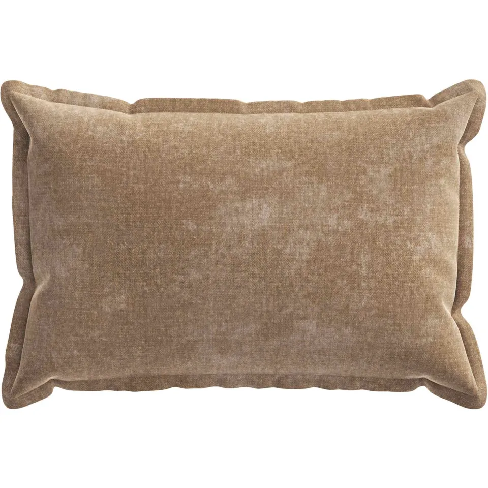 vidaXL Kussensloop 6 st HOUTEN Bruin 40 x 60 cm Chenille Stof