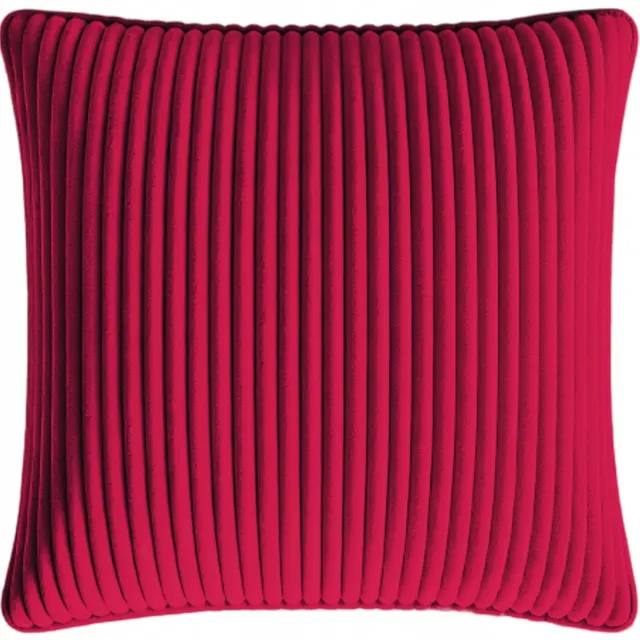 MMO-EURO Martyna Opiełka Luxe Velours Corduroy Kussenhoes 65x40 cm - Dieprood