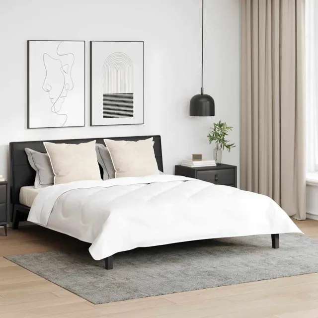 vidaXL Hoofdkussen 2 st 60 x 70 cm Veren Wit