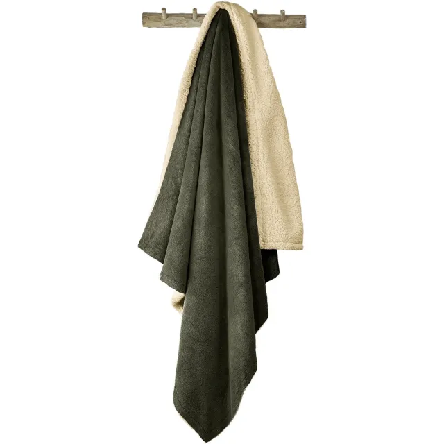De Witte Lietaer Laya Plaid L khaki (150x200 cm)