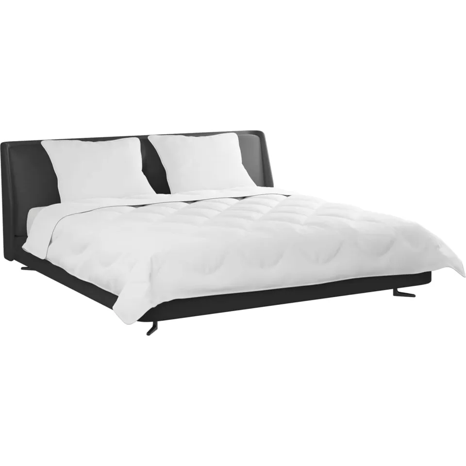 vidaXL Dekbedset met kussen 3 st Wit Microvezel, foto 2