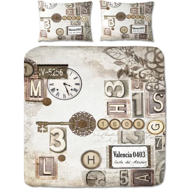 Melli Mello Suela Home Claire - Dekbedovertrek - lits-jumeaux - 240 x 200/220 cm - Multi