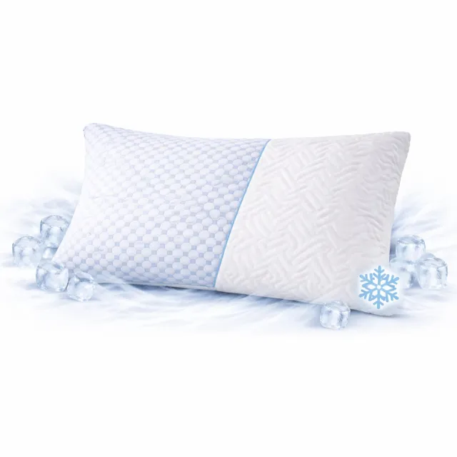 House of Balance Cool Pillow - Verkoelend Hoofdkussen - Zomer Kussen - Slaapkussen - Hoofd kussen Verkoelende Werking Wit