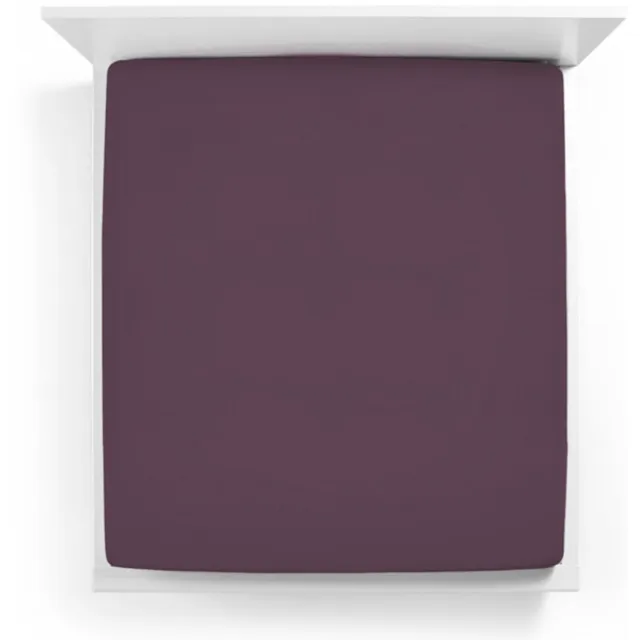 Bella Donna Alto Boxspringhoeslaken Twijfelaar violett-0546 120x190-130x220