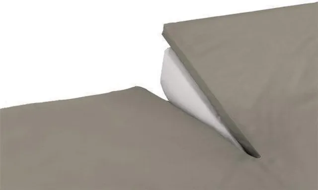 Damai Topcover - katoen 200 x 200 Taupe BI-inkeping enkel tot 8 cm matrashoogte Nightkiss