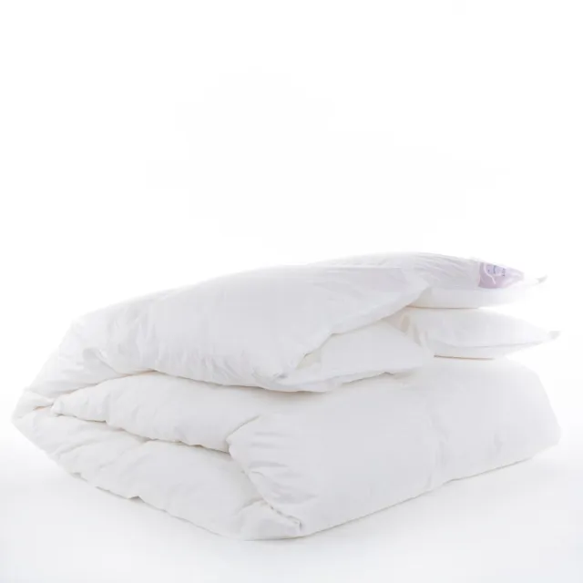 bjorn Provence Medium 140x220 - Dekbed - 90% Dons - Lente Herfst 140x220 - Eenpersoons Dekbed - Comfort en Ademend - Natuurlijke Ganzendons - Anti Allergie Dekbed - Lente/Herfst - Wasbaar - OEKO-TEX® Wit