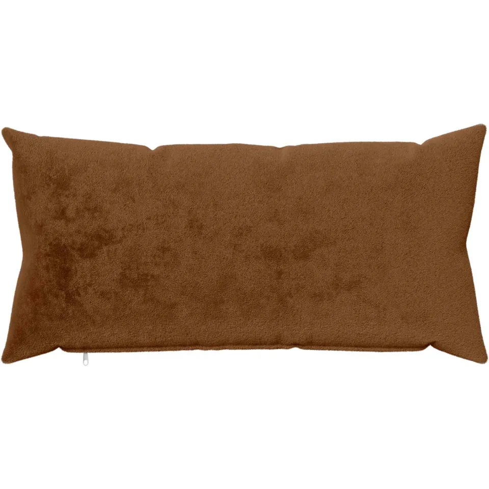 vidaXL Kussensloop 12 st HEERLEN Licht Bruin 40 x 80 cm Flanel