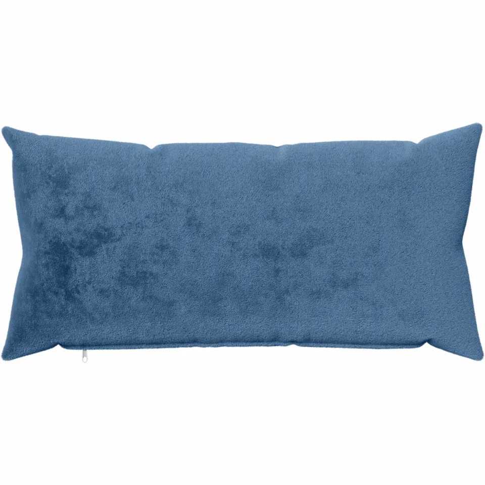 vidaXL Kussensloop 12 st HEERLEN Lichtblauw 40 x 80 cm Flanel