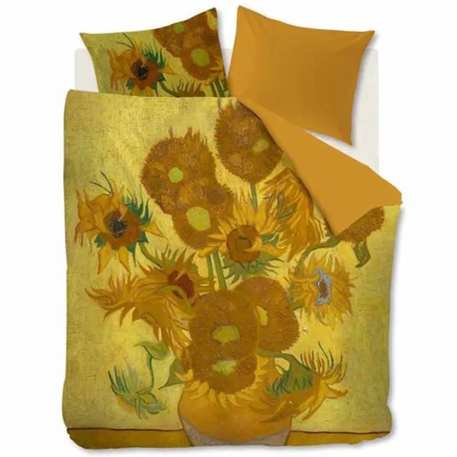 Beddinghouse x Van Gogh Museum Tournesol dekbedovertrek - Geel, foto 2