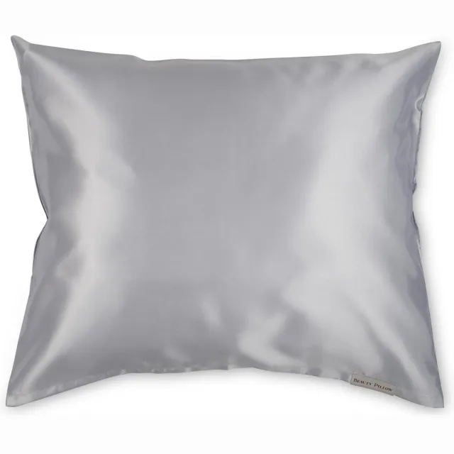 Beauty Pillow Beautypillow Satijnen Kussensloop - 60x70 cm - Silver
