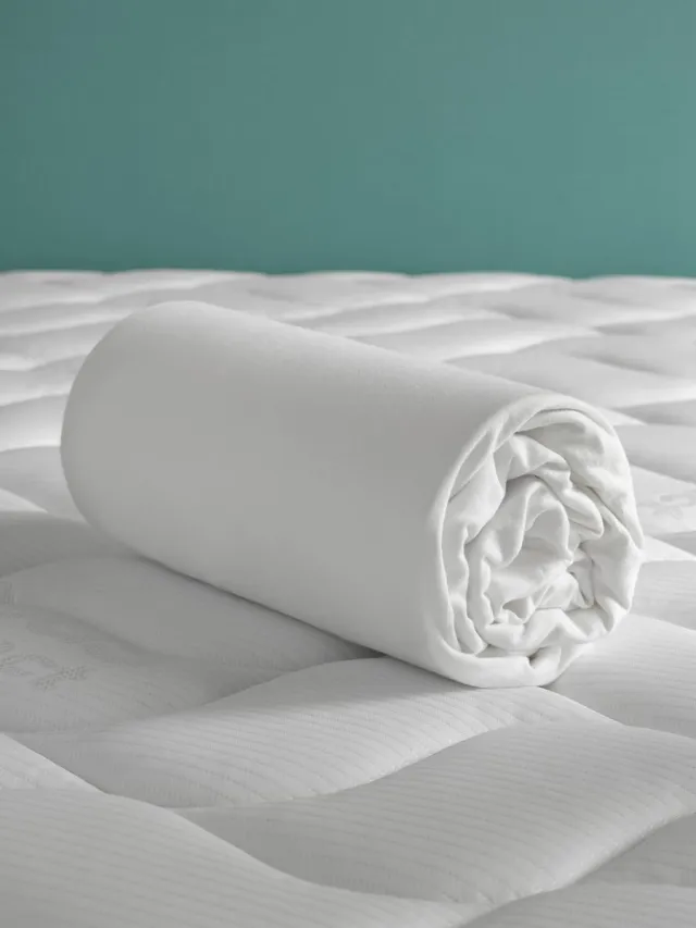 De Witte Lietaer Hoeslaken - Case White - Tweepersoons - 160 x 200/220-h40 - Katoen Jersey