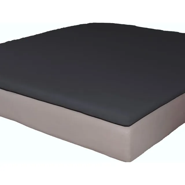 Homéé® Topper Hoeslaken Jersey Stretch antraciet - 180x200/210/220 cm hoogte 7 t/m 12 cm 160g.m² 100% katoen